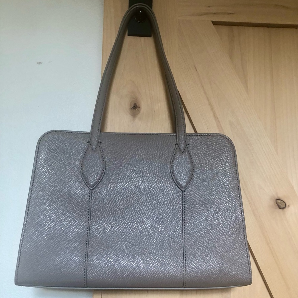 FURLA pebbled leather satchel - Picture 4 of 16